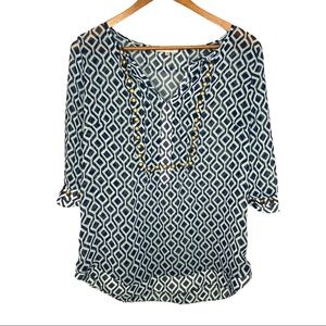 41 Hawthorn Geometric Blouse